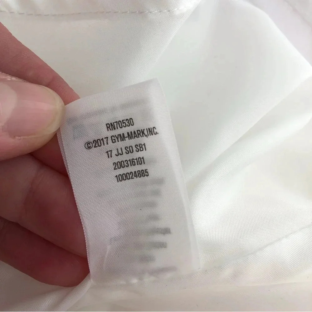 Janie and Jack Special Occasion dress ivory stripe organza sleeveless 3 years - Picture 9 of 11